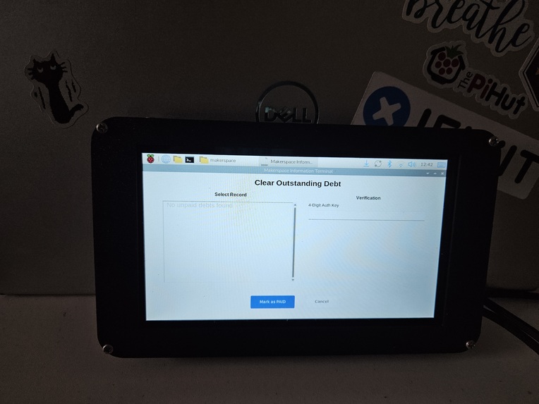 Makerspace Information Terminal – screenshot 3