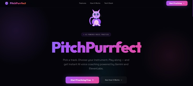 PitchPurrfect – screenshot 1