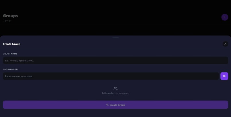 Explorations in Asynchronous GPS-Based Social Interaction – screenshot 3