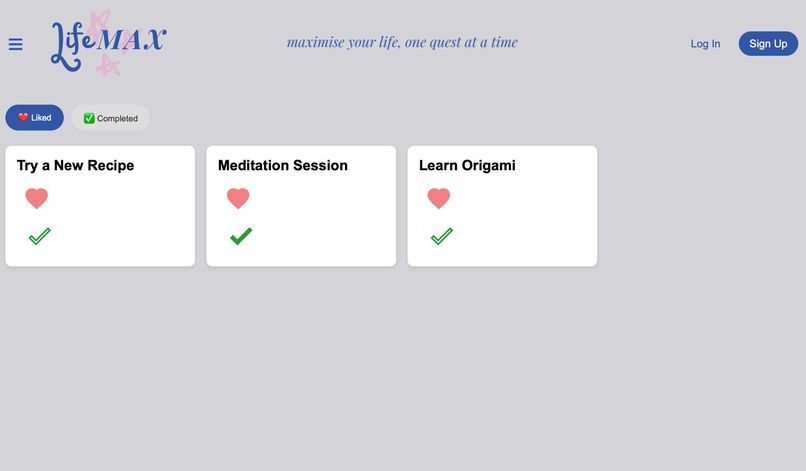 LifeMax  – screenshot 1