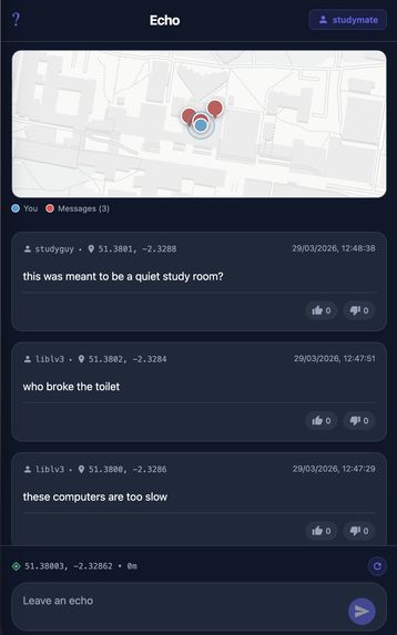 Explorations in Asynchronous GPS-Based Social Interaction – screenshot 8