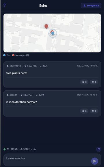 Explorations in Asynchronous GPS-Based Social Interaction – screenshot 10