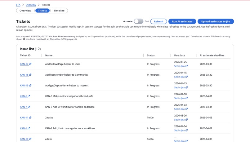 ETA – screenshot 4
