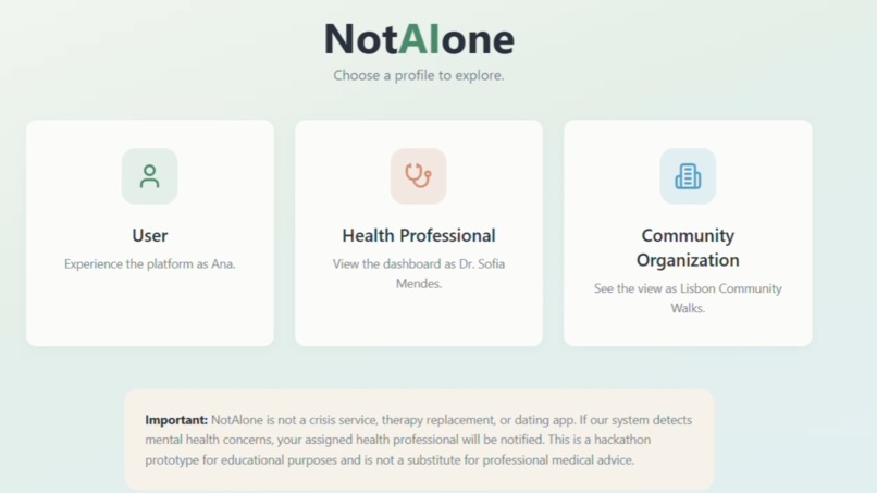 NotAlone – screenshot 1
