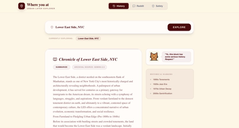 WhereYouAt – screenshot 1