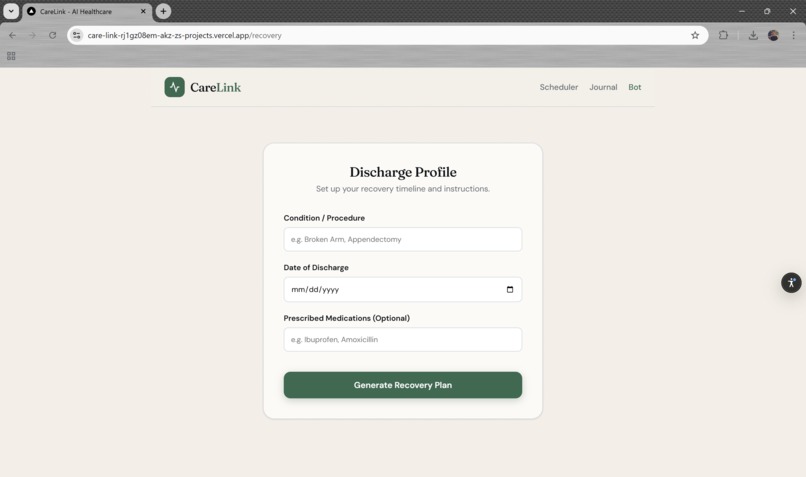 CareLink – screenshot 2
