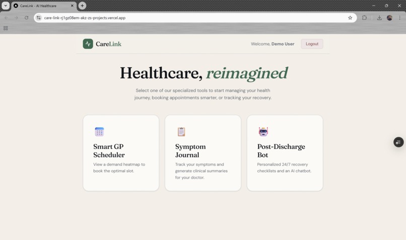 CareLink – screenshot 3
