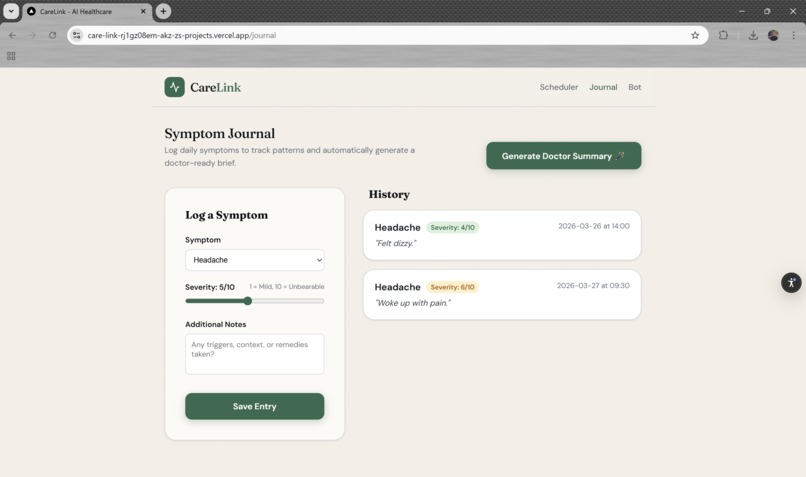 CareLink – screenshot 4
