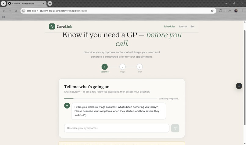 CareLink – screenshot 5