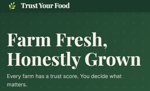 Trust Your Food – screenshot 1