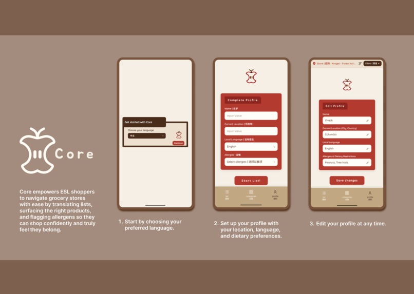 Core – screenshot 1