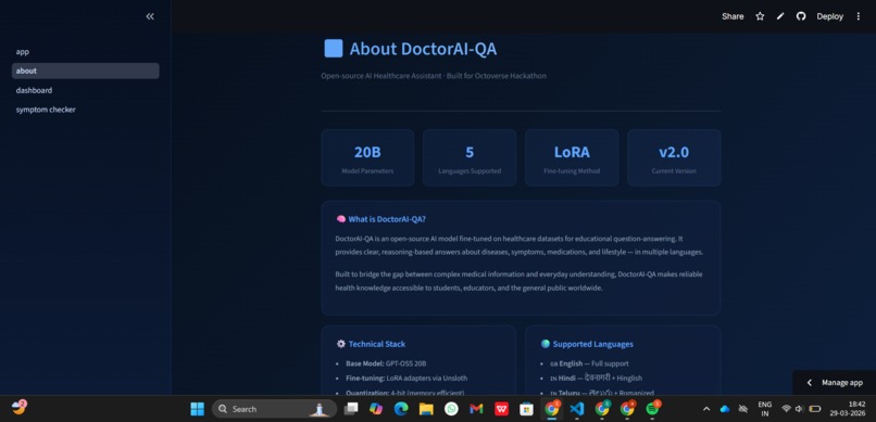 DoctorAI-QA v2 – screenshot 3