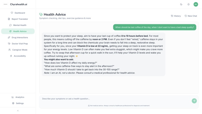 Chyrahealth.ai – screenshot 5