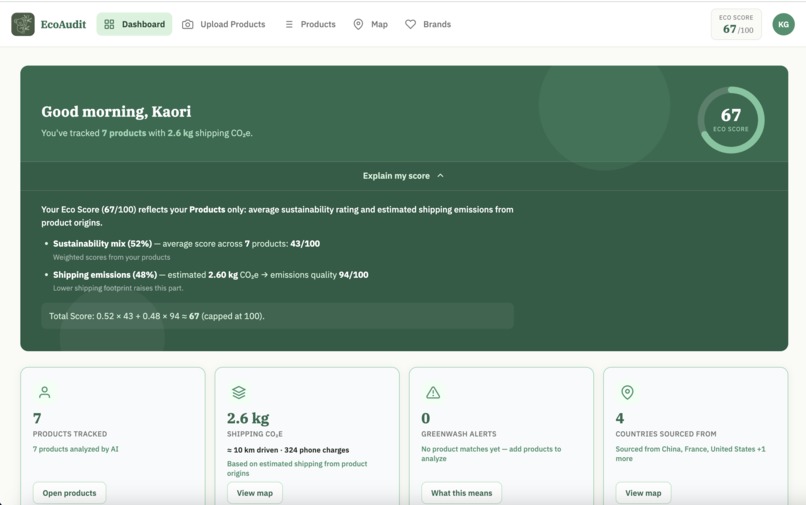 Eco-Audit – screenshot 4