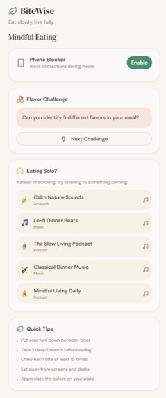 BiteWise – screenshot 4