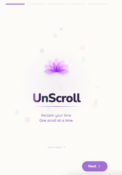 UnScroll – screenshot 1