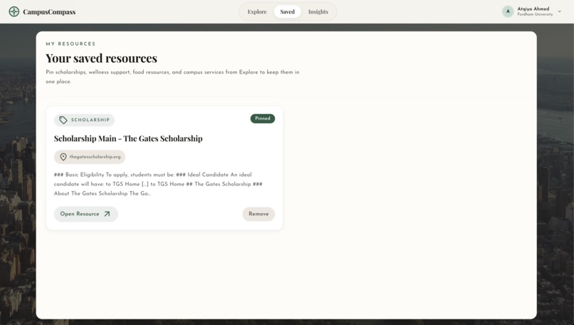 CampusCompass – screenshot 2