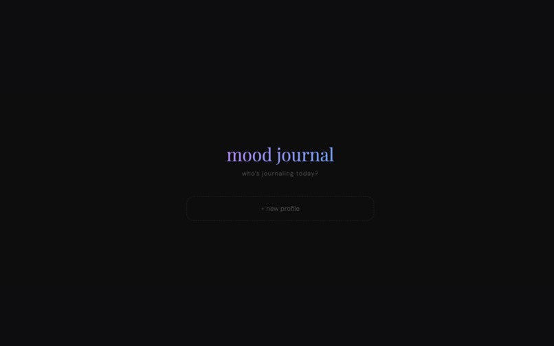 MoodJournal – screenshot 1