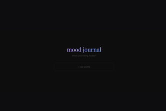 MoodJournal