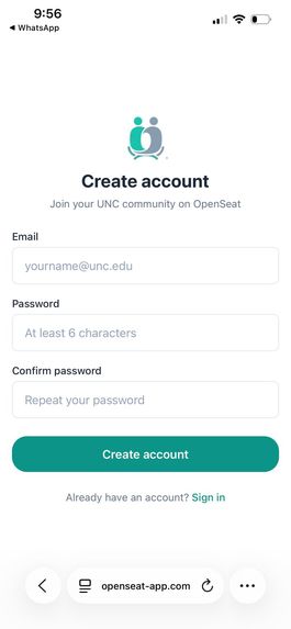OpenSeat – screenshot 1