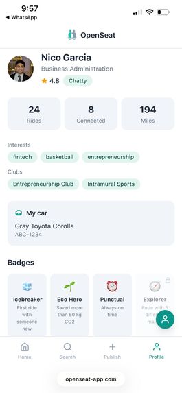 OpenSeat – screenshot 4