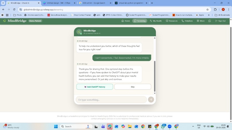 MindBridge  – screenshot 3