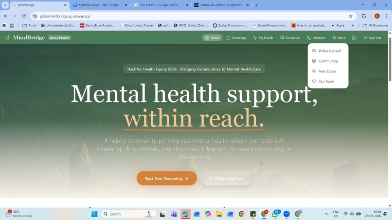 MindBridge  – screenshot 2