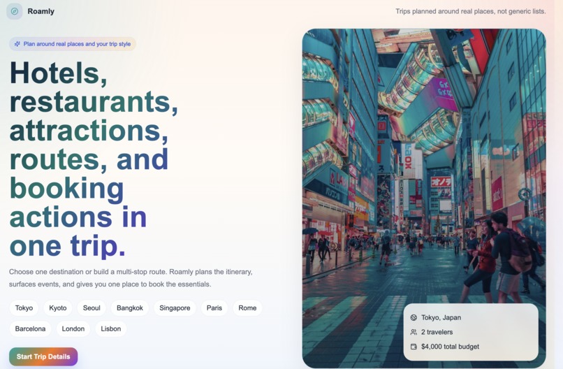 Roamly – screenshot 1