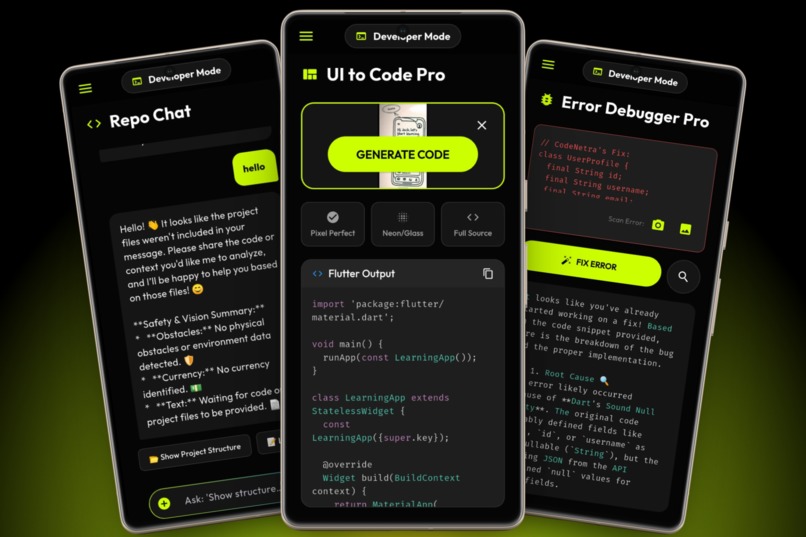 CodeNetra-AI: Accessibility Super-App – screenshot 4