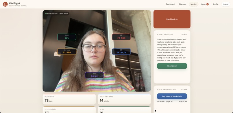 VitalSight – screenshot 2