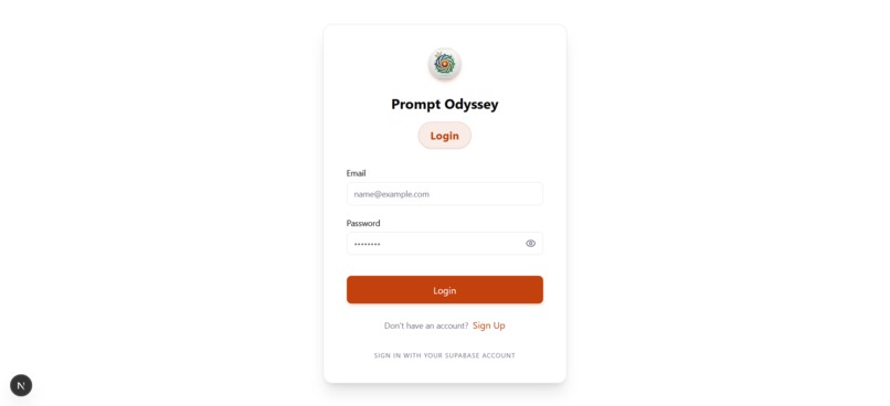 Prompt Odyssey – screenshot 1