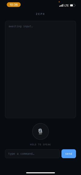 zeph – screenshot 3