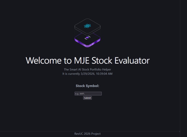 MJE Stock Evaluator – screenshot 1