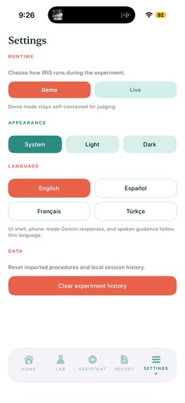 IRIS – screenshot 3