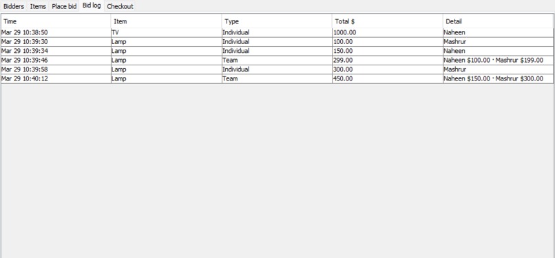 Bid Tracker – screenshot 4