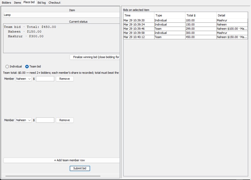 Bid Tracker – screenshot 5