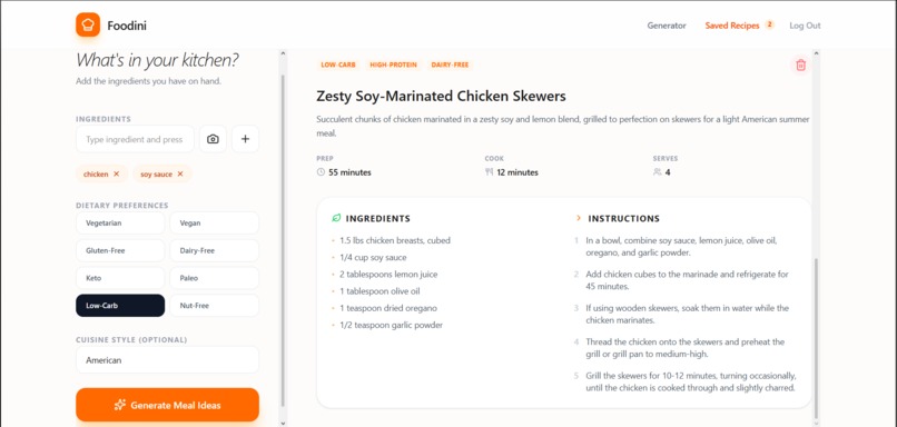 Foodini – screenshot 5