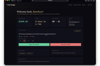 PolyHedge — Alpha Engine for Prediction Markets