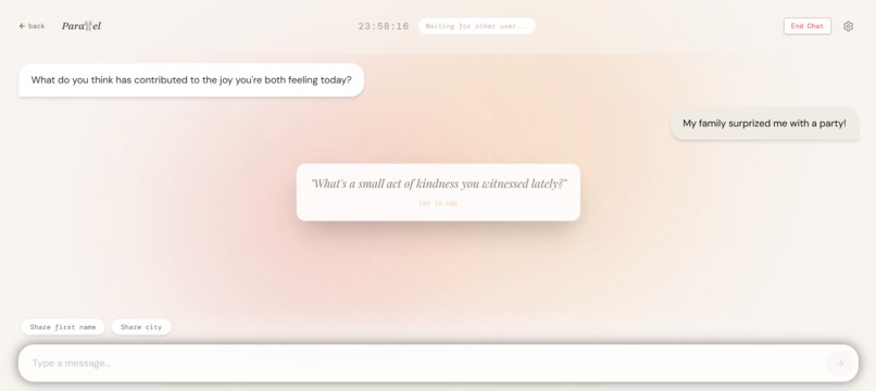 Parallel.me – screenshot 4