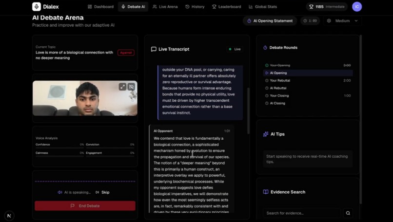 Dialex – screenshot 3