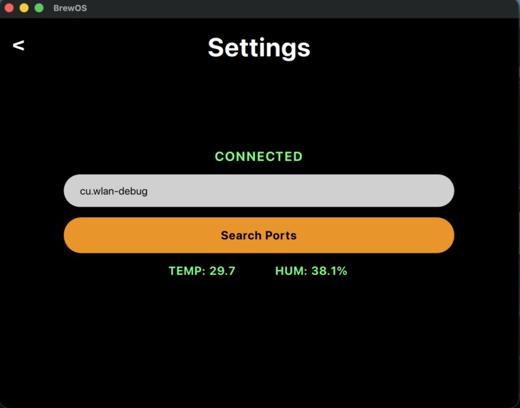 BrewOS – screenshot 1