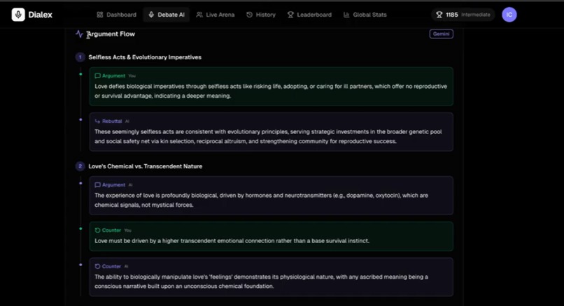 Dialex – screenshot 4