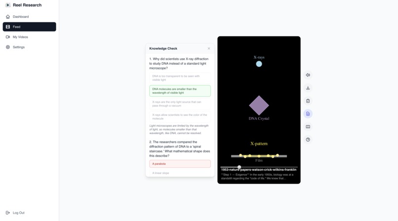 ReelResearch – screenshot 2