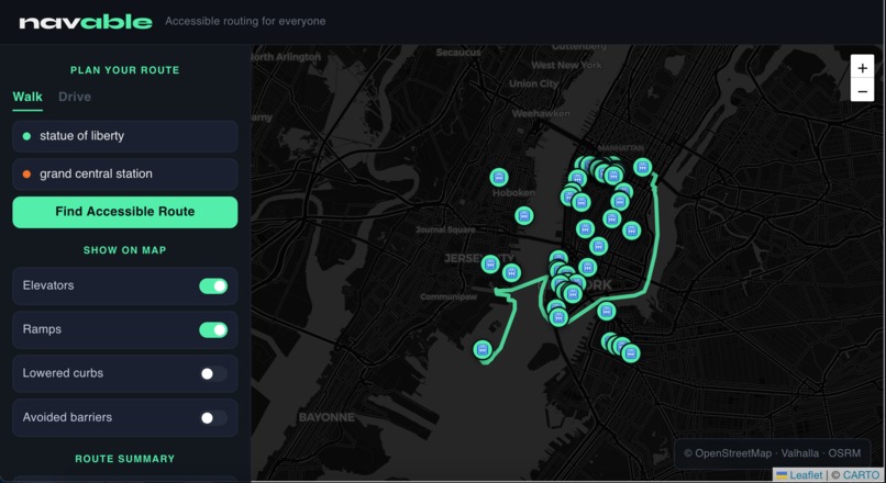 NavAble – screenshot 1