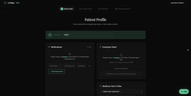 CYPher – screenshot 1