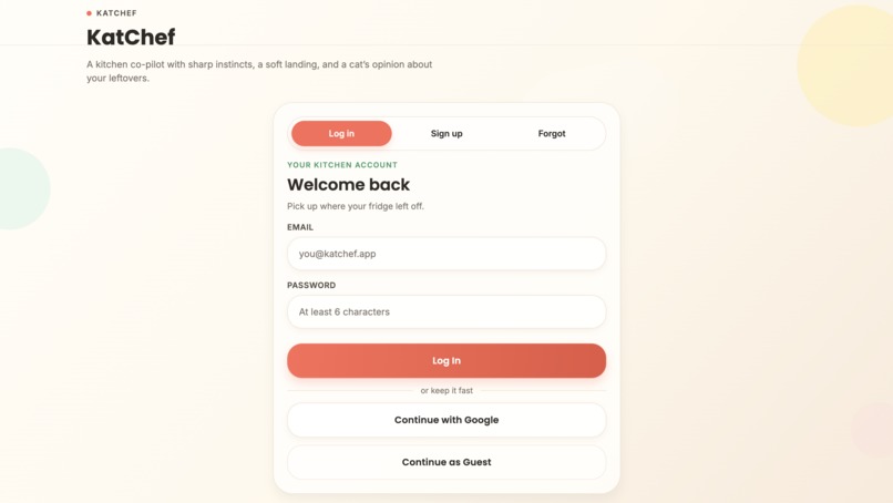 KatChef – screenshot 1