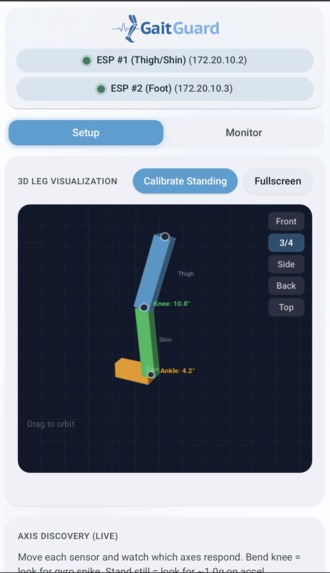 GaitGuard – screenshot 2