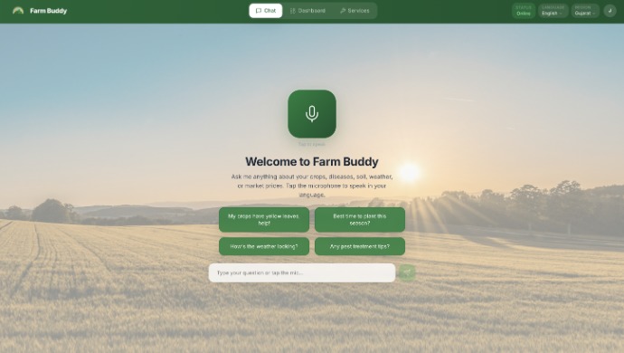 Farm Buddy - AI powered farmer assistance – screenshot 1