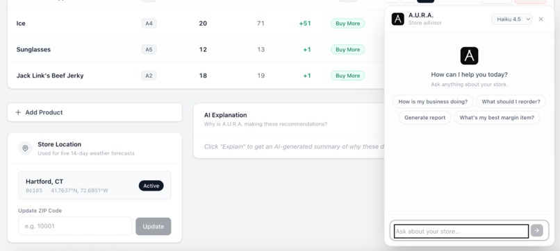 AURA(Adaptive Uncertainty & Risk Agent) – screenshot 6