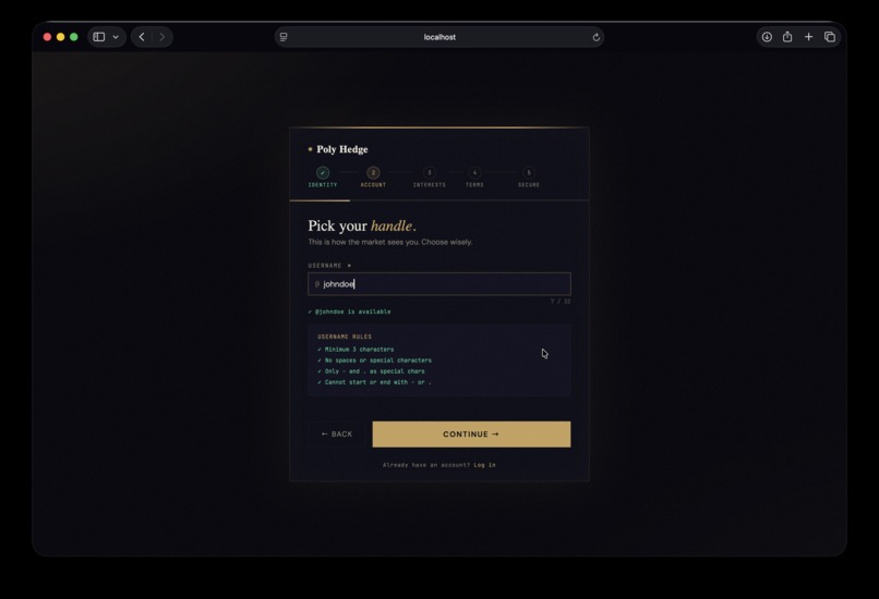 PolyHedge — Alpha Engine for Prediction Markets – screenshot 9